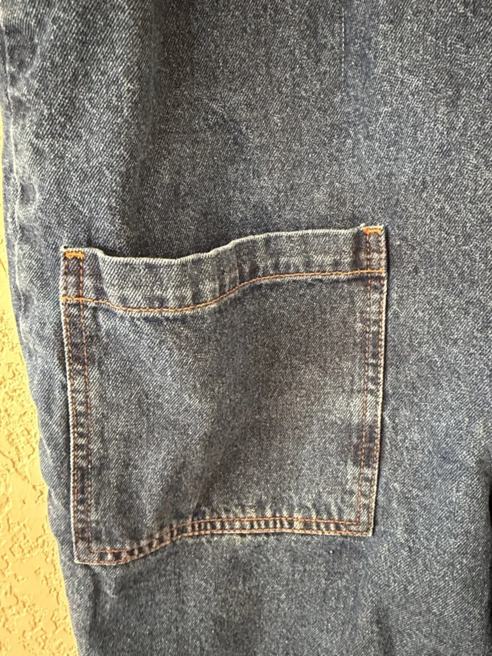 Lucy and Yak Long Denim Overalls - Small Long - Picture 3 of 7